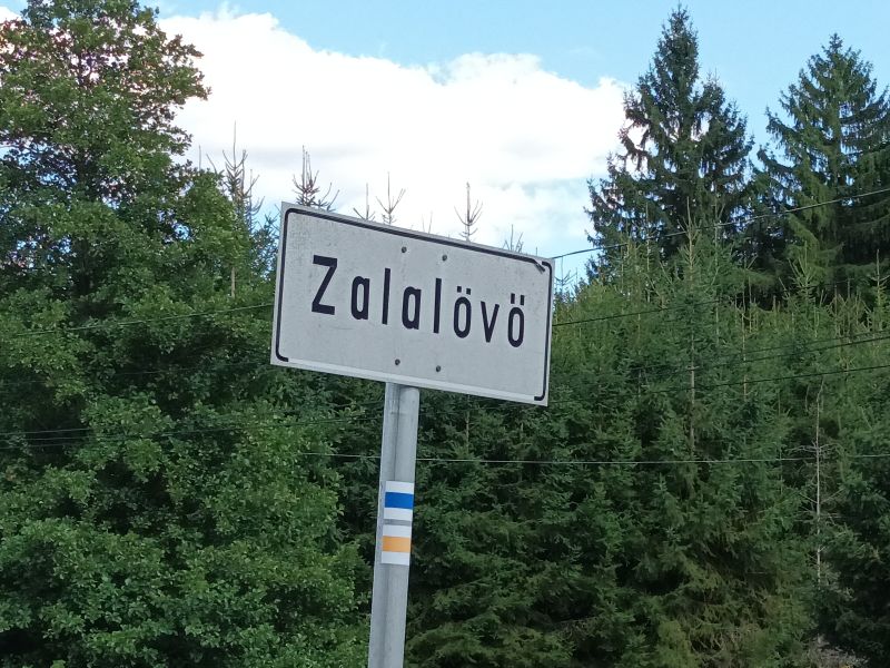 Zalalövő tábla